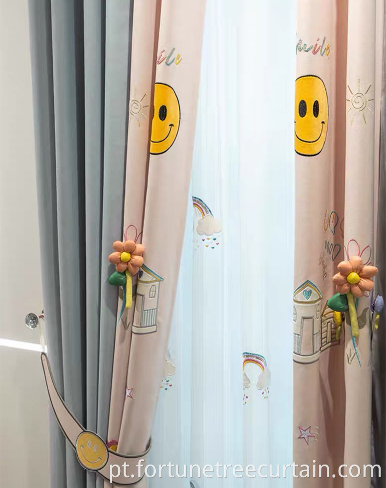 Bedroom Kid Cartoon Curtains